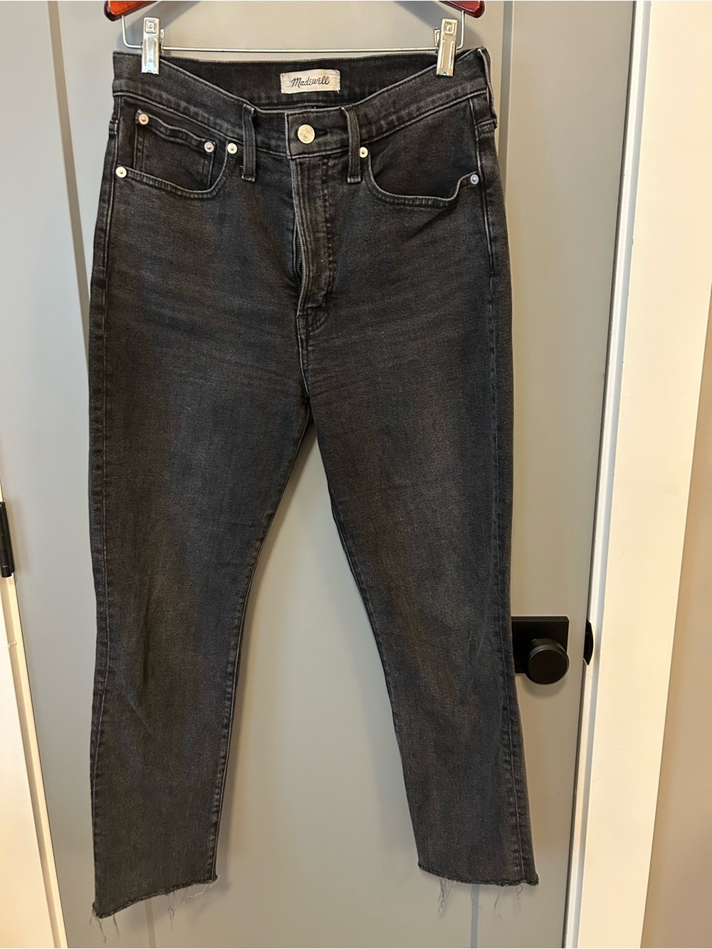 Madewell Black Vintage High-Rise Jeans